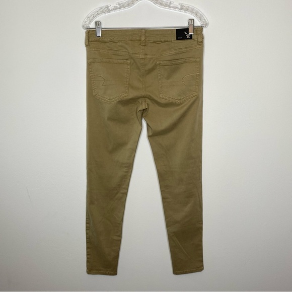 American Eagle Outfitters Khaki Sateen Jegging - Picture 8 of 10